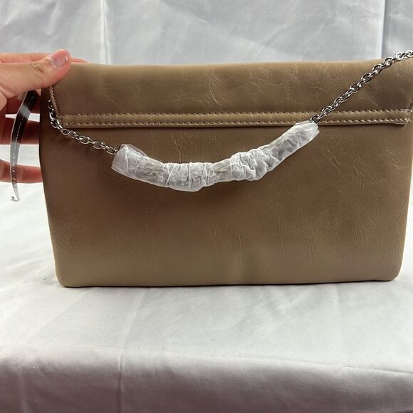NWOT INC International Concepts Tan Clutch/Purse - Picture 4 of 4